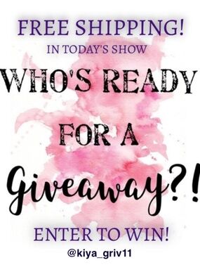 Giveaway with‎ FREE Shipping on Me!!